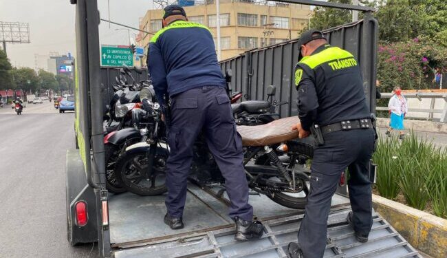Reanudan operativos viales para motociclistas