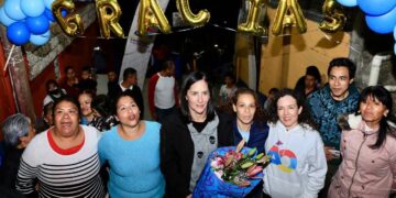 Casi 100 mil habitantes beneficiados con 12 caminos blindados: Lía Limón