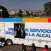 El Alcalde de Coyoacán, Giovani Gutiérrez, dio el banderazo de salida al nuevo tráiler para labores de servicios urbanos, toda una innovación a nivel nacional, porque hasta donde se sabe no existe otro sistema igual en el país.