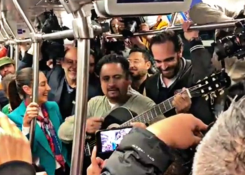 A Sheinbaum le armaron un show, una fiesta, para la reapertura del tramo subterráneo de la Línea 12 del Metro, como si se tratara de una obra nueva, cuando en realidad a ellos se les desplomó causando la tragedia de 26 muertos y más de 100 heridos.