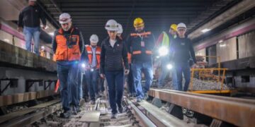 Supervisa Sheinbaum  reestructura de L-1 del Metro