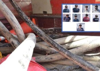 Capturan a 11 personas por robar media tonelada de tubos de cobre en GAM