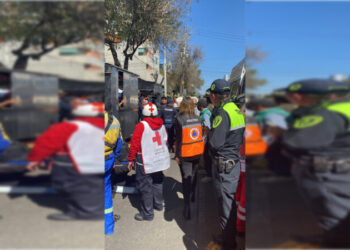 Reportan intoxicados por humo en L-7 del Metro