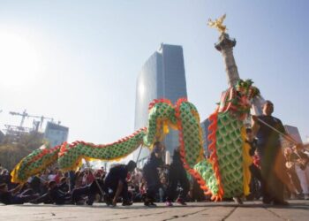 Celebran el Año Nuevo Chino en CDMX