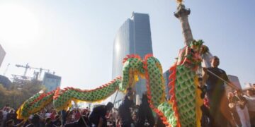 Celebran el Año Nuevo Chino en CDMX