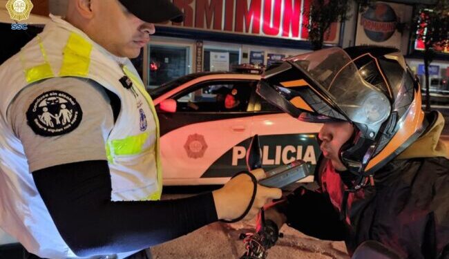 Aplican más de 500 mil pruebas durante el programa ‘Conduce sin Alcohol’