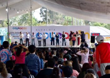 Concluyen festejos por el  Día de Reyes en Coyoacán