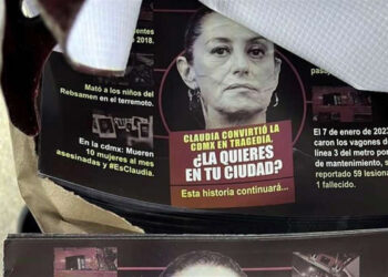 Acusa Sheinbaum “guerra sucia”  a través  de trípticos encontrados en Alcaldía