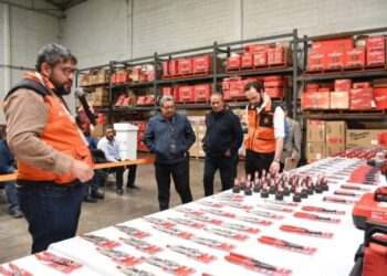 Entregan a trabajadores del Metro herramientas  con valor de 40 mdp