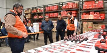 Entregan a trabajadores del Metro herramientas  con valor de 40 mdp