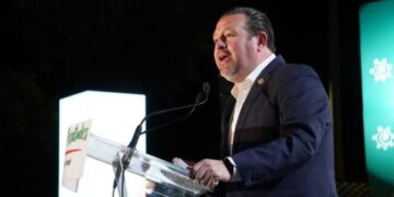 El Alcalde de la Magdalena Contreras Luis Gerardo Quijano presenta su Primer Informe de Labores