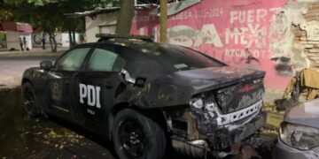 Capturan a hombre que quemó una patrulla en Azcapo