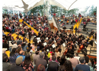 Sinfónica de Coyoacán toca en el Parque Ecológico Huayamilpas