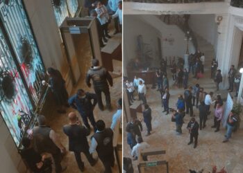 La Presidencia de la Mesa Directiva del Congreso de la Ciudad de México informó que fue presentada una denuncia ante la Fiscalía de la CDMX, pero sólo para “hacer válido el cobro de la póliza de seguro” por los daños materiales ocasionados tras la protesta de integrantes del Colectivo LLECA durante la sesión ordinaria del martes 21 de febrero.