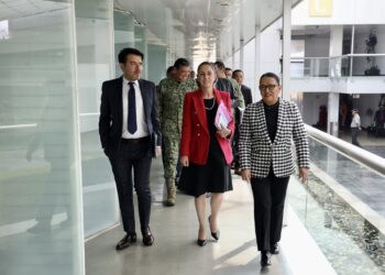 Acusa Sheinbaum silencio ominoso del PAN en caso García Luna