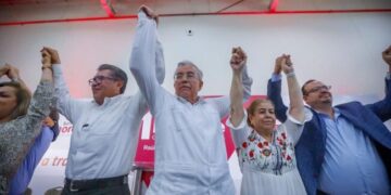 Rubén Rocha afirma que Ricardo Monreal es su amigo y aspirante legítimo en la sucesión presidencial