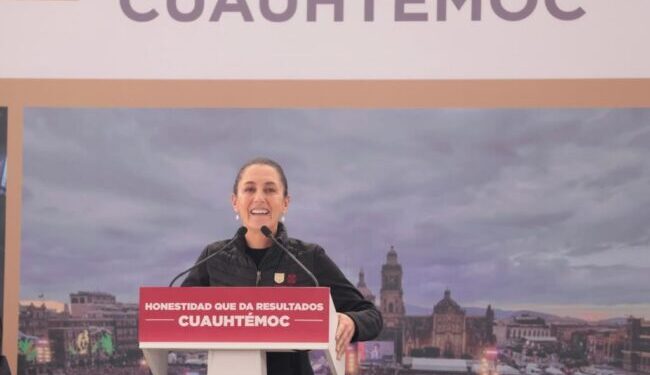 Sin contratiempos, mitin de Sheinbaum en la Alcaldía Cuauhtémoc