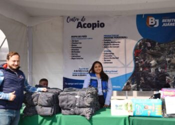 Habilita Alcaldía BJ centro de acopio para damnificados de Turquía y Siria