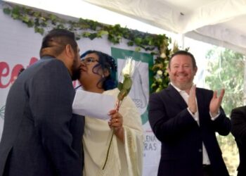 La Alcaldía La Magdalena Contreras celebra matrimonios colectivos gratuitos en el Día del Amor y la Amistad