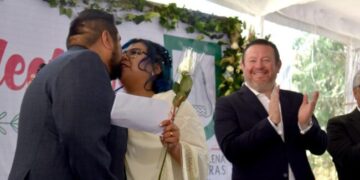 La Alcaldía La Magdalena Contreras celebra matrimonios colectivos gratuitos en el Día del Amor y la Amistad