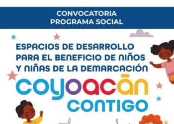 Invitan al programa social para niños “Coyoacán Contigo”