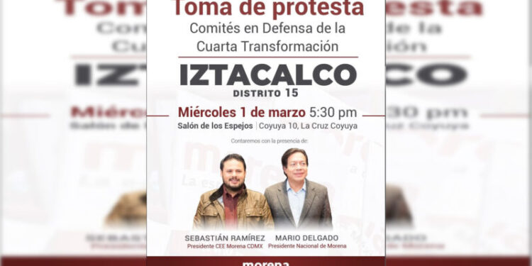 Dirigentes de Morena anuncian gira por CDMX
