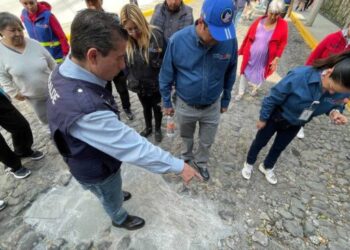 Supervisa Giovani Gutiérrez rehabilitación de espacios públicos