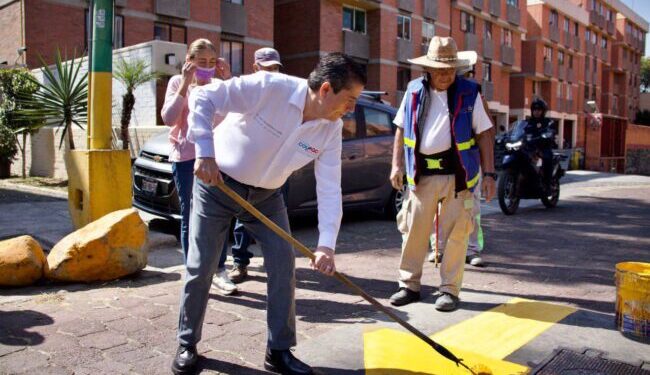 Encabeza Giovani Gutiérrez jornada de Servicios Urbanos en Pedregal del Maurel