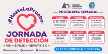 Invitan a Jornada de Detección del VIH, Sífilis y Hepatitis C en ÁO