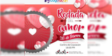 Invitan a la ‘Rodada del Amor’ en Coyoacán