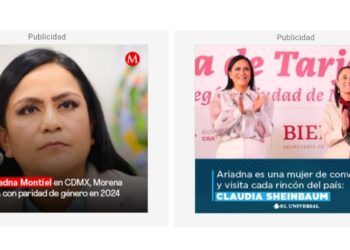 Ella se equivoca o alguien le anda haciendo un flaco favor a Ariadna Montiel, aspirante a la Jefatura de Gobierno de la CDMX y hoy secretaria del Bienestar del gobierno de Andrés Manuel López Obrador.