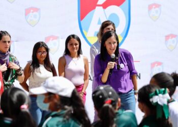 Instala Lía Limón el ‘Punto Violeta’ 150 en ÁO