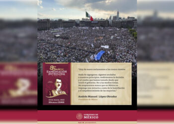Asisten miles de personas a mitin de AMLO en el Zócalo
