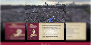 Asisten miles de personas a mitin de AMLO en el Zócalo