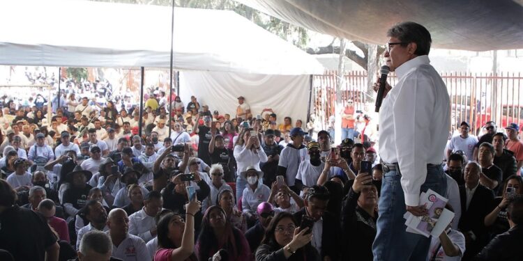 Monreal otra vez en la CDMX; ahora en la GAM