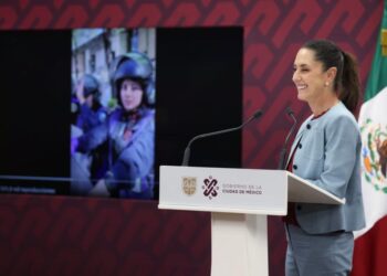 Aunque destacó que en la marcha del miércoles 8M no se llenó el zócalo, la jefa de Gobierno de la Ciudad de México, Claudia Sheinbaum, dijo que esa gran manifestación de mujeres es una muestra de que la CDMX es feminista y de libertades, porque las autoridades hasta incentivaron la posibilidad de manifestación.