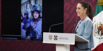 Aunque destacó que en la marcha del miércoles 8M no se llenó el zócalo, la jefa de Gobierno de la Ciudad de México, Claudia Sheinbaum, dijo que esa gran manifestación de mujeres es una muestra de que la CDMX es feminista y de libertades, porque las autoridades hasta incentivaron la posibilidad de manifestación.