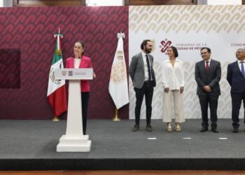 La jefa de Gobierno de la Ciudad de México Claudia Sheinbaum anunció que 25 empresas ya están informando cuánta agua podrán aportar durante la temporada de estiaje 2023 en la capital del país, para reducir los estragos de la sequía que se prevé para al menos los próximos tres meses.