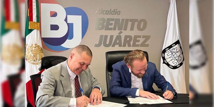 El alcalde de Benito Juárez, Santiago Taboada, firmó un convenio de colaboración y coordinación con el titular de la Comisión de Búsqueda de Personas de la Ciudad de México, Enrique Camargo Suárez, con el objetivo de implementar acciones oportunas, eficaces y contundentes para la localización de personas en la demarcación.