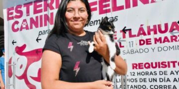 Jornada intensa de esterilización canina y felina en Tláhuac