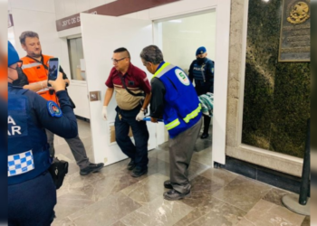 Nace segundo bebé del año en la estación Pantitlán del Metro