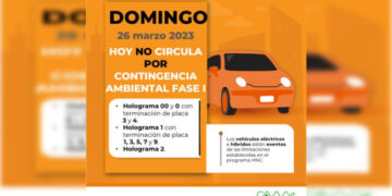Contingencia ambiental se mantiene este domingo en CDMX