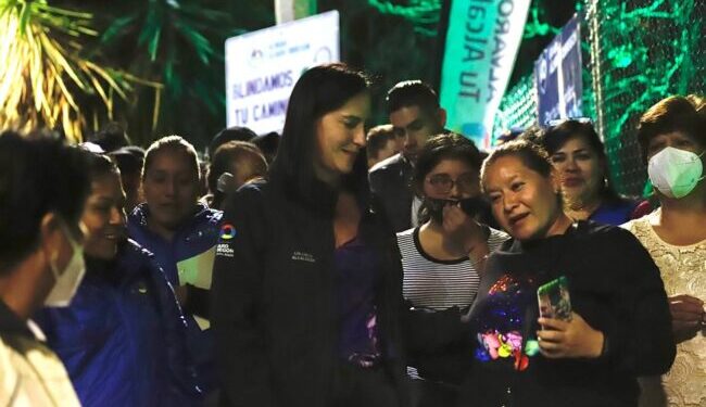 Más de 118 mil vecinas y vecinos de Álvaro Obregón beneficiados con 16 Caminos Blindados: Lía Limón