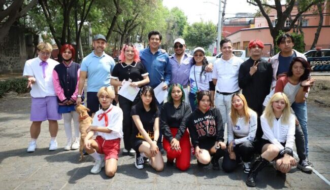 Celebran primer evento de “K-pop Random Dance” en Coyoacán