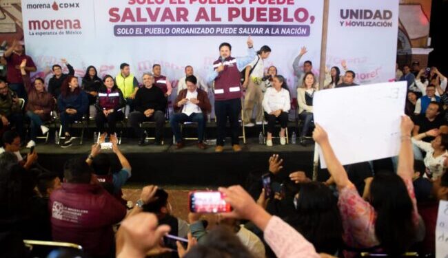 Si nos organizamos, nadie detendrá la marcha de la Cuarta Transformación: Sebastián Ramírez
