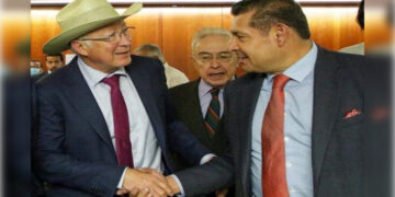 Senador Armenta impulsa diálogo con embajador de EU, Ken Salazar
