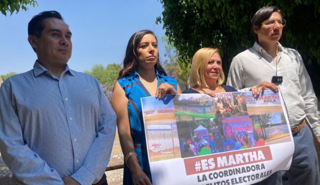 PAN exige sanción contra Martha Ávila por actos anticipados de campaña en Iztapalapa
