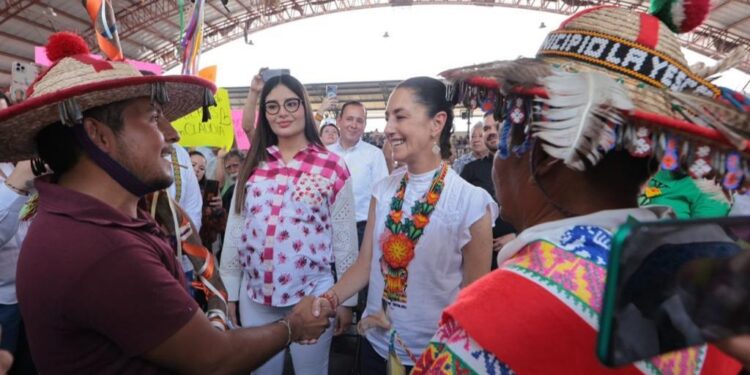 Al impartir la conferencia magistral “Políticas de Gobierno en Beneficio de la Ciudadanía”, efectuada en el Tecnológico Nacional de México campus Tepic, en Nayarit, la mandataria Claudia Sheinbaum presumió los logros que ha tenido durante su administración en la Ciudad de México