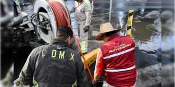 Tras fuerte lluvia en Tláhuac, alcaldesa activa 'Operativo Tláloc'