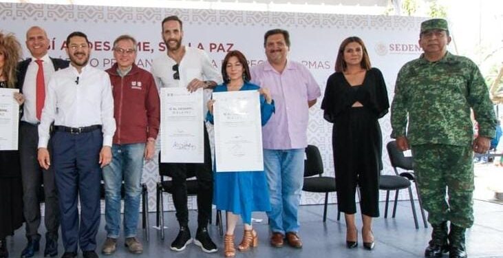 Batres encabeza desarme voluntario por toda la CDMX